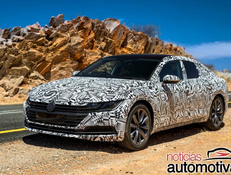 Sucessor do CC, novo VW Arteon aparece em primeiras imagens